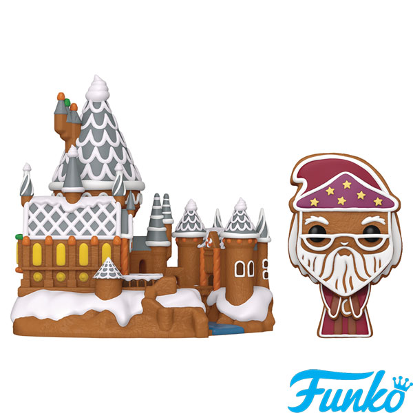 Funko POP #42 Town Harry Potter Gingerbread Albus Dumbledore and Hogwarts Figure